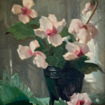 Cyclamen in a Vase by Marguerite Stuber Pearson