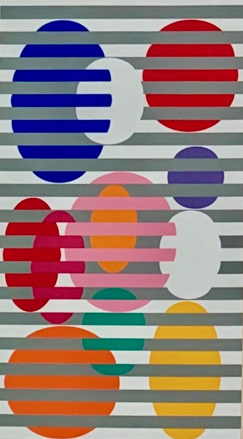 Detail of Untitled by Yaacov Agam