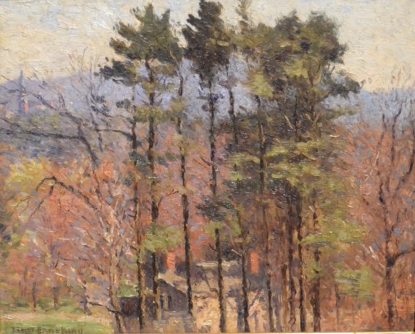 House Among the Pines by Jospeh Eliot Enneking