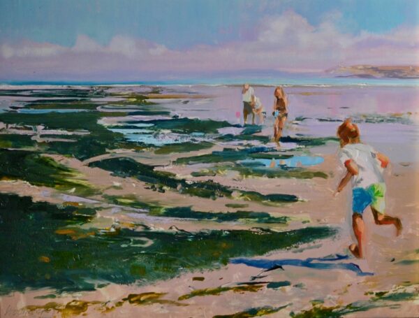Low Tide, St. Anne, 2000 by William Woodward